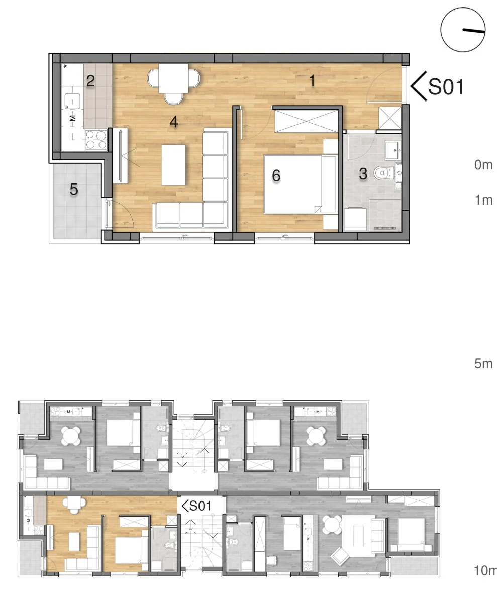 NOVI SAD. ADICE. DVOSOBAN STAN. SA PDV-OM(Svet nekretnine, Novi Sad, Reg. br. 405)