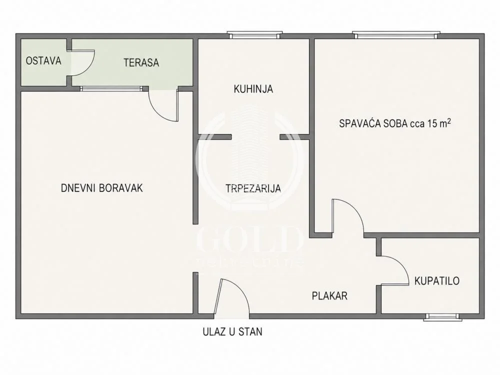 Prodaje se stan-Novosadski sajam-2.0-55 m2-uknjižen-ključ u agenciji ID#12692