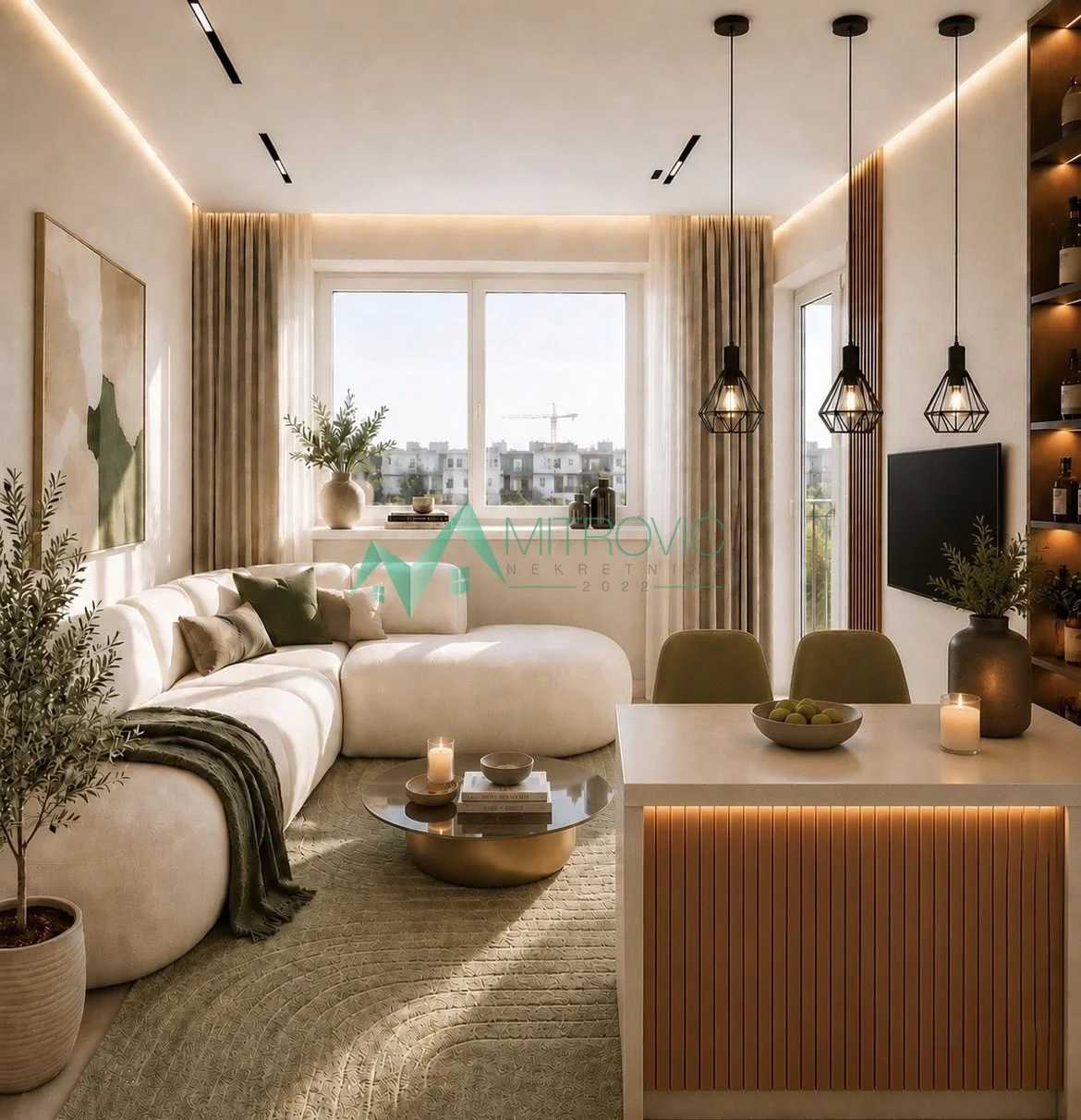 PENTHOUSE U BLIZINI FUTOŠKOG PUTA – 145m2 + KROVNA TERASA 60 m2 GRATIS 