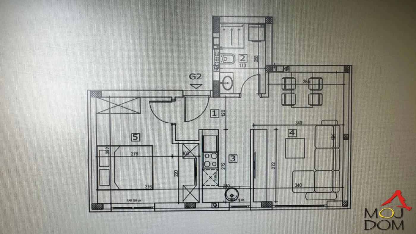 Prodajemo stan u izgradnji na Adicama oznake g2  površine 42m2 u prizemlju koji se u katastru knjiži kao garaža useljiv do kraja godine Šifra 1032809 kontakt Vanja 0603088993 Reg. Br. u registru posrednika 174