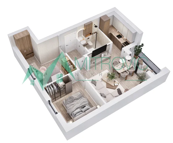 1004806 VRDNIK – STAN 52 m², SMART HOME SISTEM, NOVI STANDARD STANOVANJA 