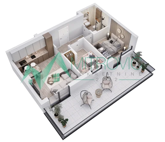 1004829 VRDNIK – STAN 70 m², SMART HOME SISTEM, NOVI STANDARD STANOVANJA 
