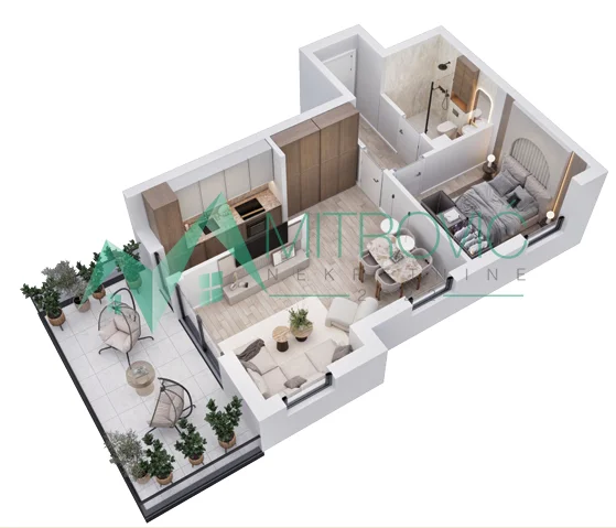 1004828 VRDNIK – STAN 72 m², SMART HOME SISTEM, NOVI STAN