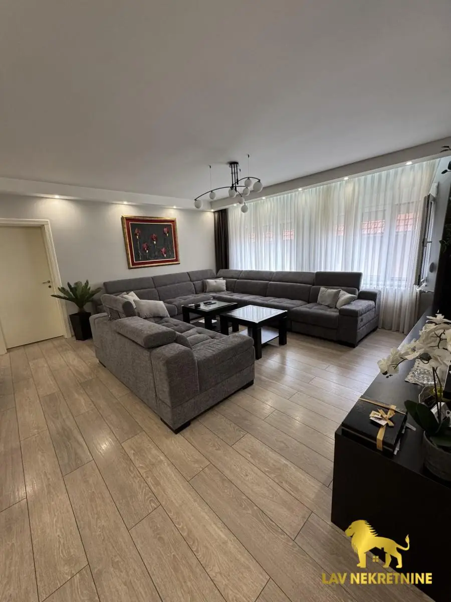 Spacious and luxurious apartment in one of the most beautiful locations in Novi Sad, in a lovely, quiet, green street near Spens. This