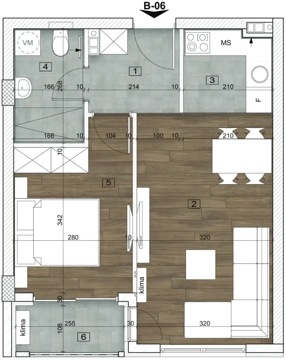 NOVI SAD.BOULEVARD PATRIARCH PAVLE.ONE-BEDROOM APARTMENT PLUS.PLUS VAT (Svet nekretnine, Novi Sad, Reg. no. 405)