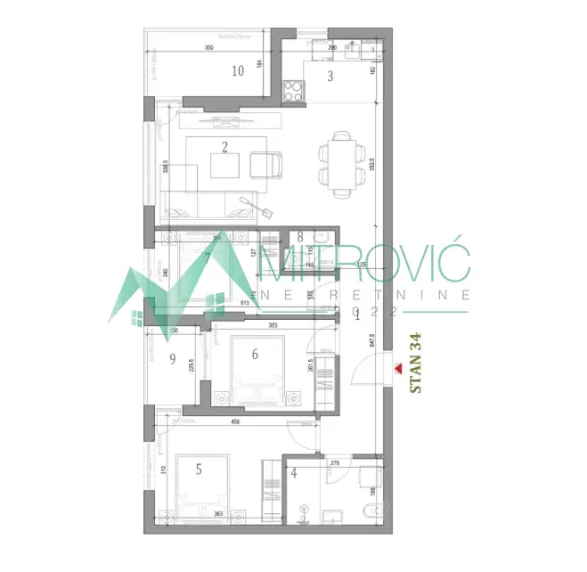 Novi Sad, Klisa - Apartments of various types under construction - VAT refund for first-time buyers