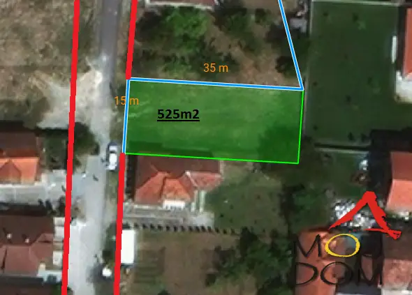 For sale: building plot 525m² in a quiet part of Veternik – ideal for a family house!

We are selling an excellent building plot of 525m², located in the western, residential part of Veternik. The plot is rectangular, dimensions 35m x 15m