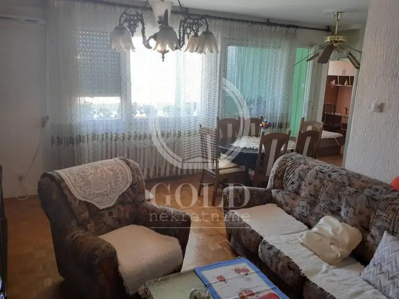 Three-and-a-half-room, renovated apartment with city view. Liman II ID#3394
