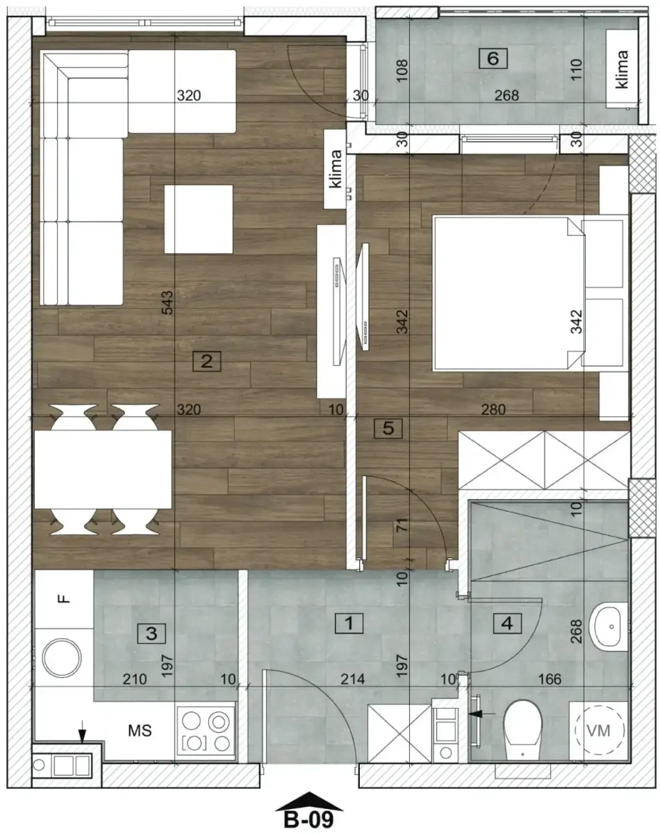 NOVI SAD.BOULEVARD PATRIARCH PAVLE.ONE-BEDROOM APARTMENT PLUS.PLUS VAT (Svet nekretnine, Novi Sad, Reg. no. 405)