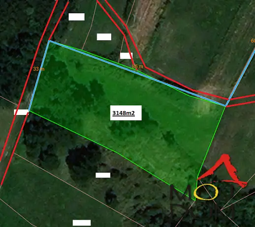 We offer you land in Bukovac near the national park. The surroundings are unspoiled nature; the parcel itself is 3,148m2 with a width of 33m. This agricultural land is classified as fourth-class pasture and offers various opportunities.
For more information, please ca