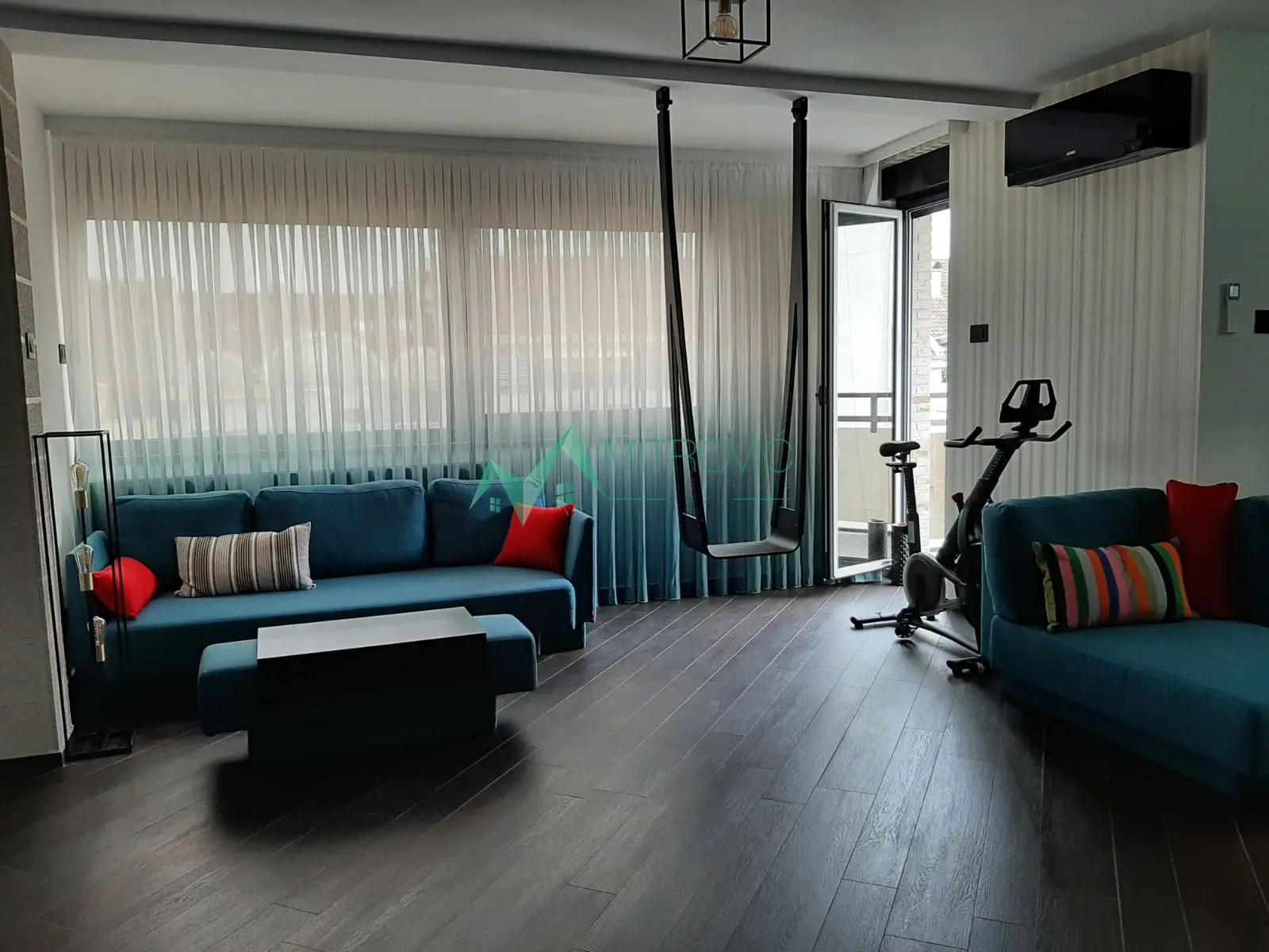 Luxury duplex apartment in the city center