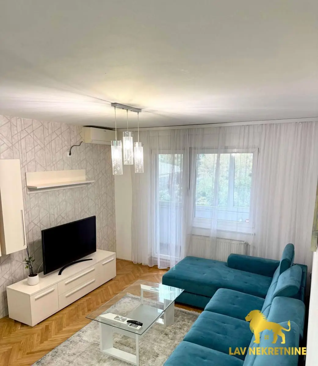 New furniture. Parking available for building residents. Minimum lease - one year. Contact: 062 7445 42 (only