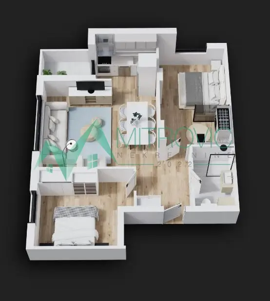 Stan 61m² — Telep, Novi Sad