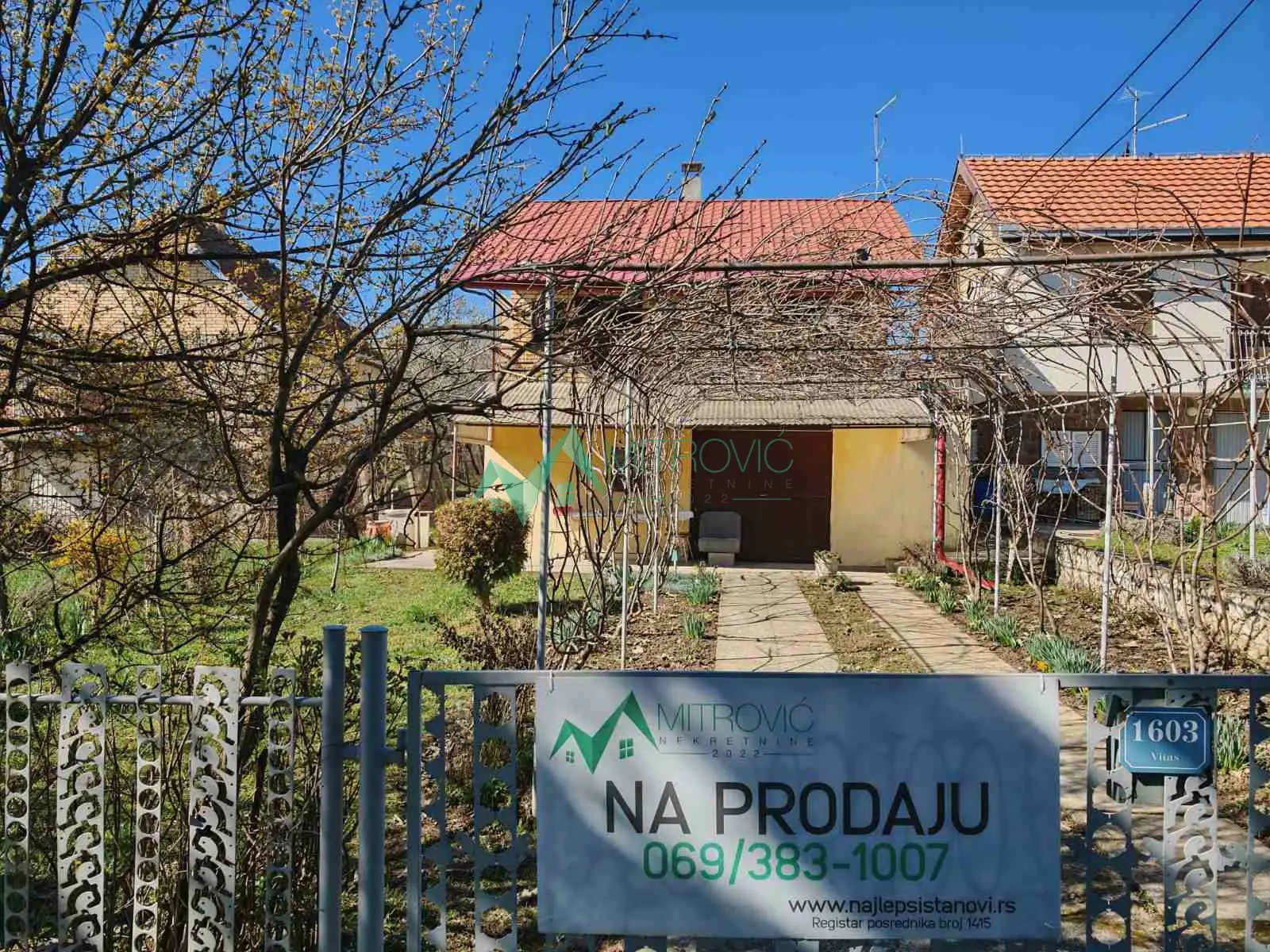 Banstol, weekend house, plot 600m2.