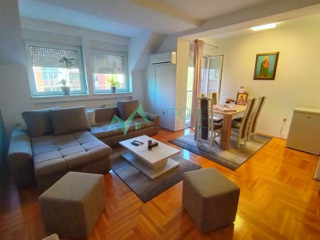 Spacious duplex apartment for rent – 94 m², Novosadski Sajam area