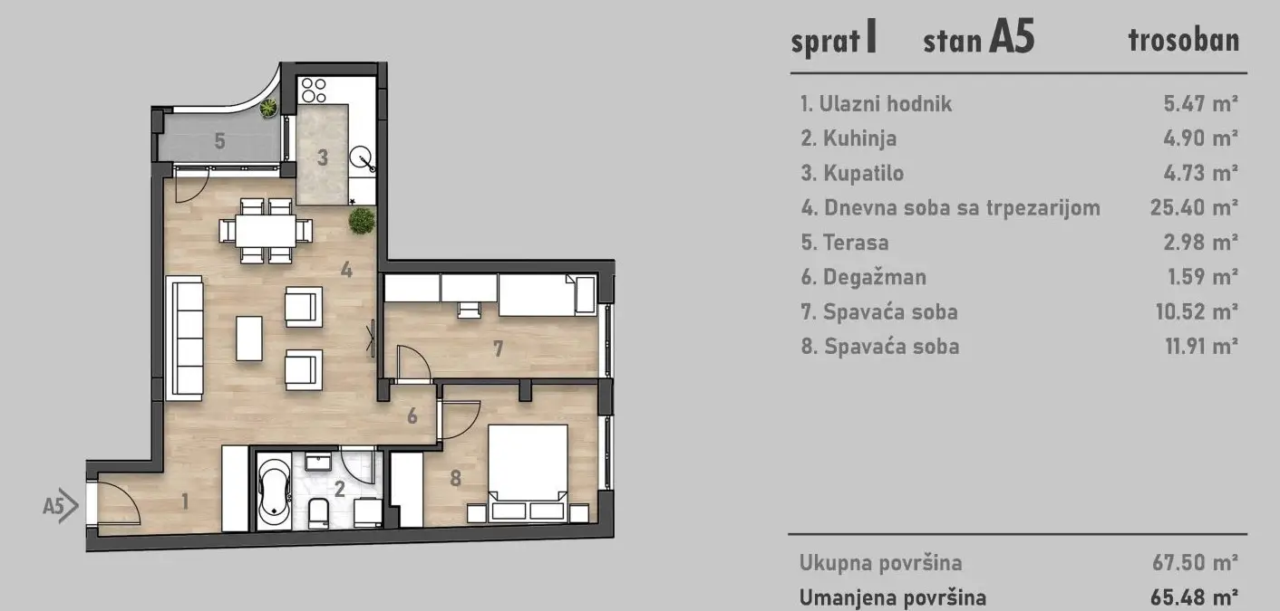 NOV SAD.SOCIJALNO.TROSOBAN STAN.PLUS PDV(Svet nekretnine, Novi Sad, Reg. br. 405)