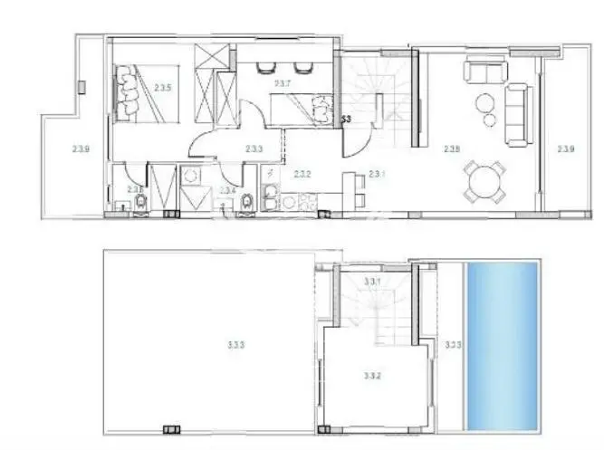 Four-room apartment - new building, 64m2 terrace, pool*VAT refund* ID#10328