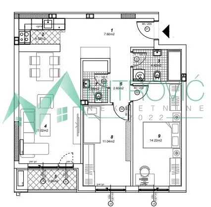 Stan 70m² — Telep, Novi Sad