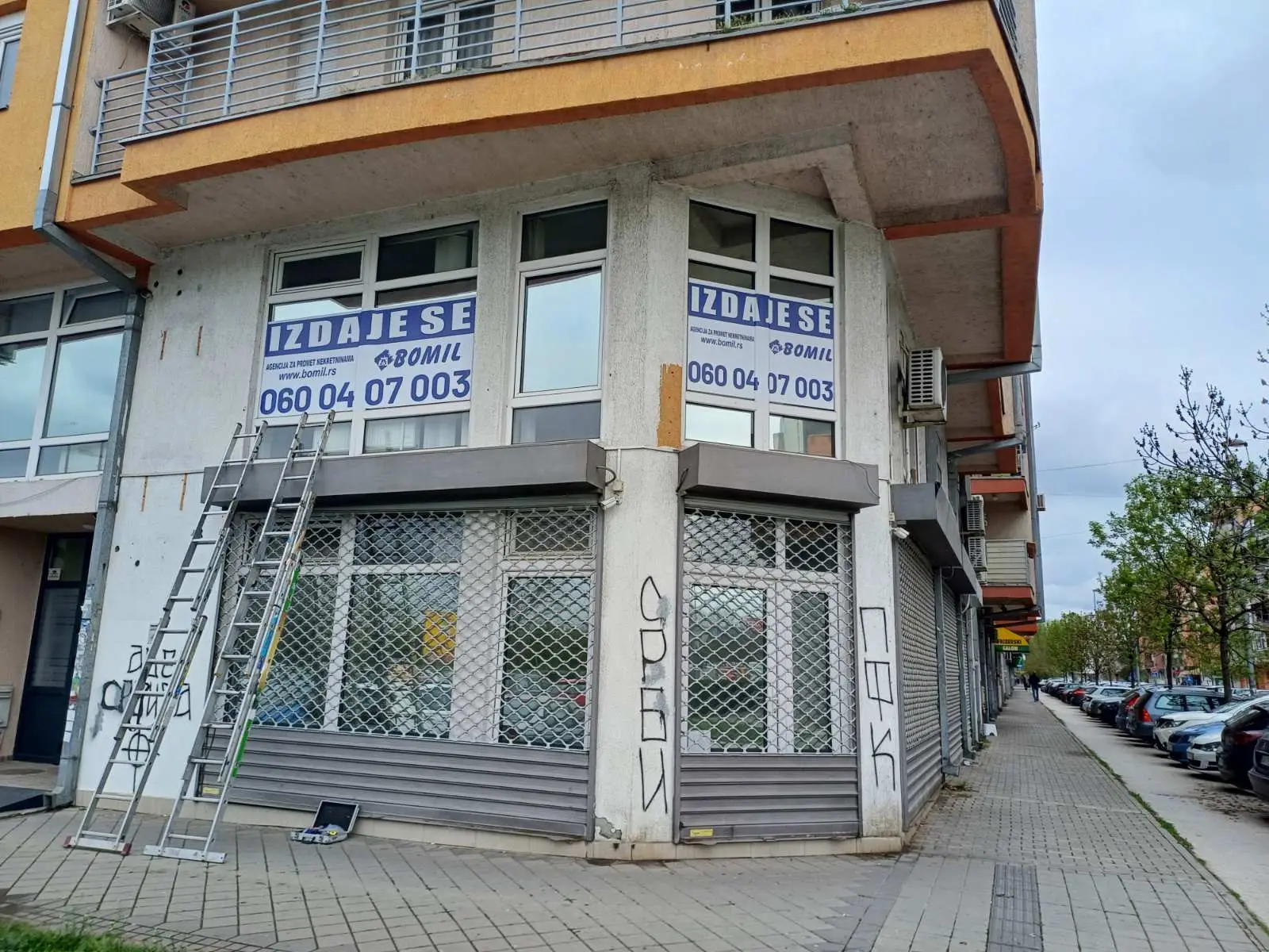 Novi Sad, Nova Detelinara, excellent, bright, spacious premises for rent, 191m2, great position at the corner of Bulevar Evr
