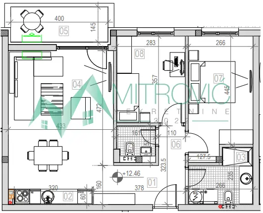 Stan 69m² — Tatarsko brdo, Sremska Kamenica