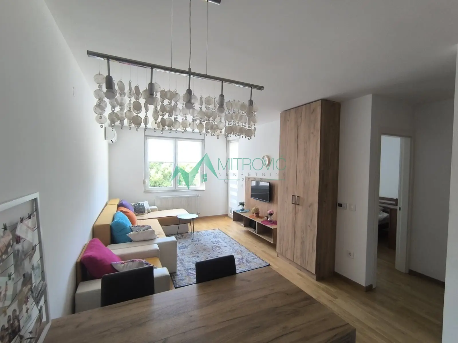Completely furnished, new apartment for rent in a quiet location