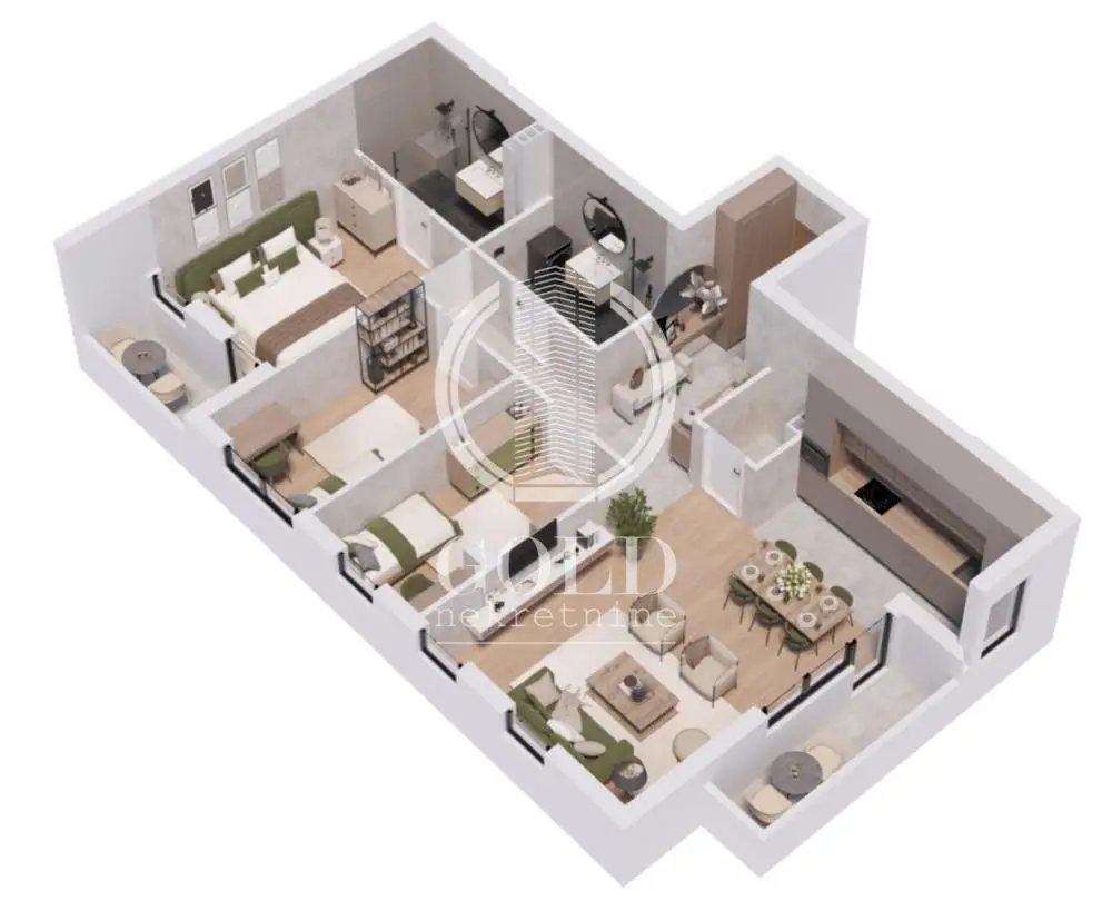 Stan 95m² — Telep, Novi Sad