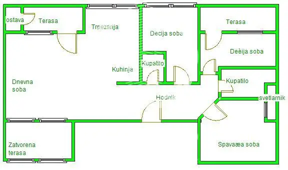 Stan 96m² — Centar, Novi Sad
