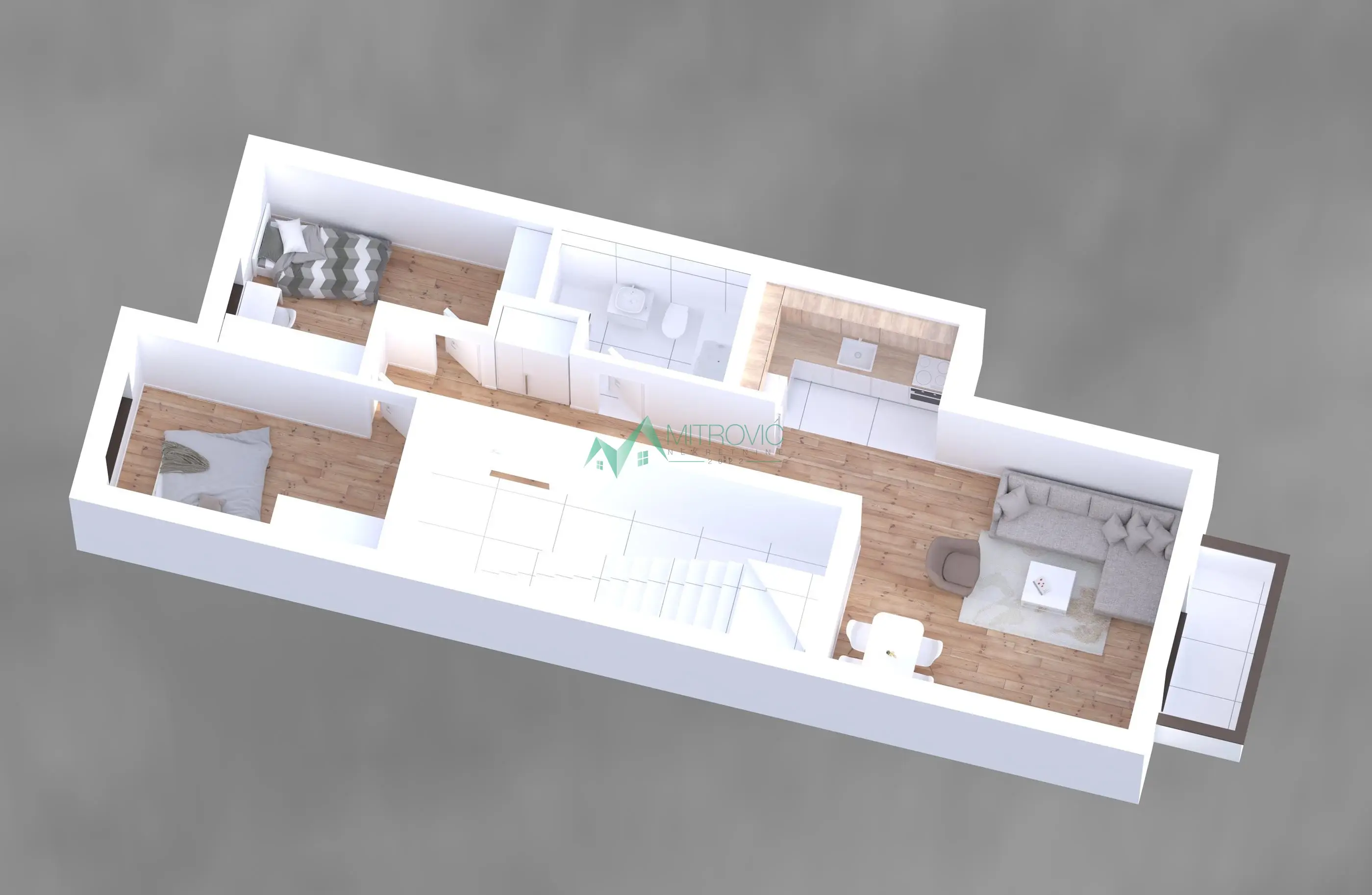 Stan 63m² — Telep, Novi Sad