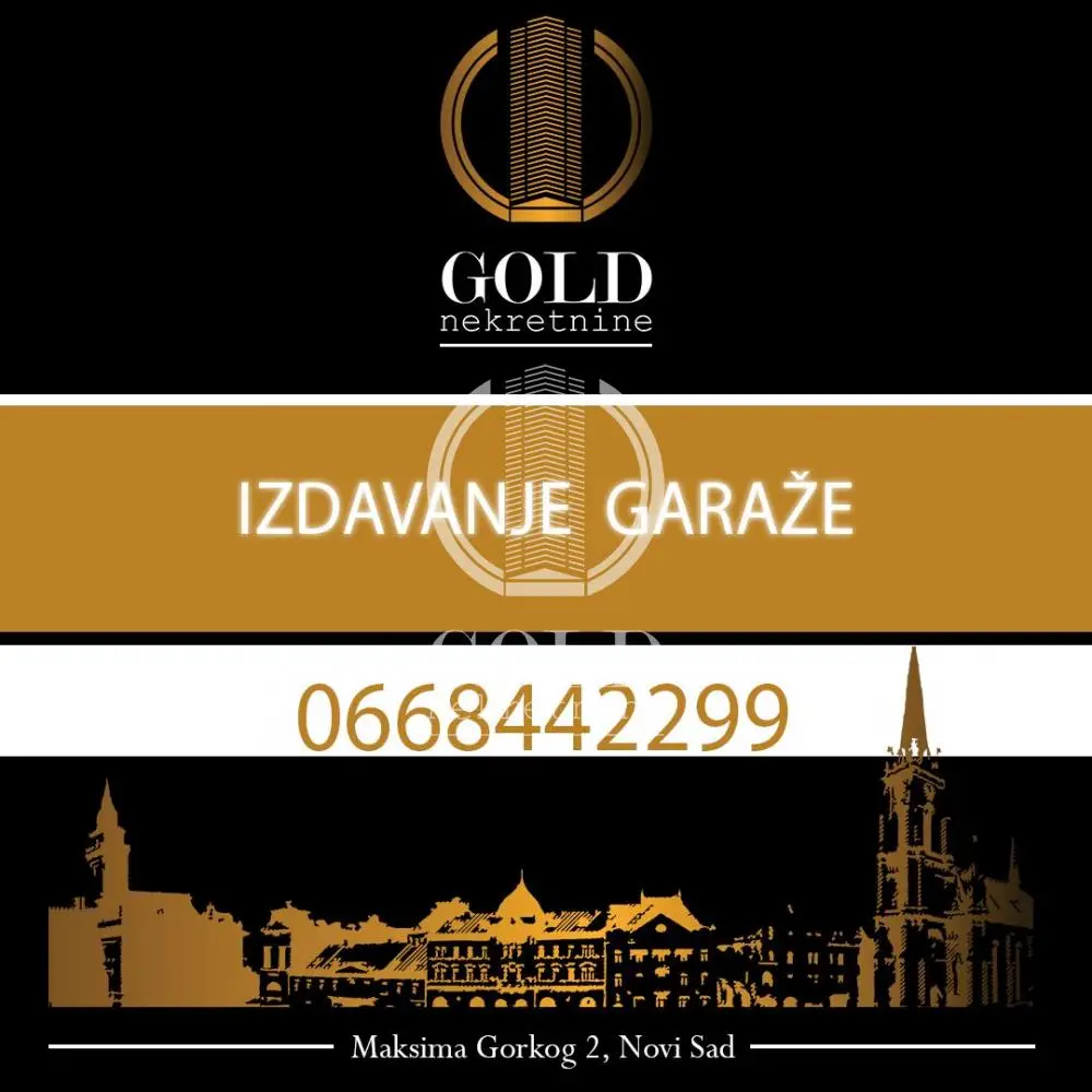 Garaža 45m² — Grbavica, Novi Sad