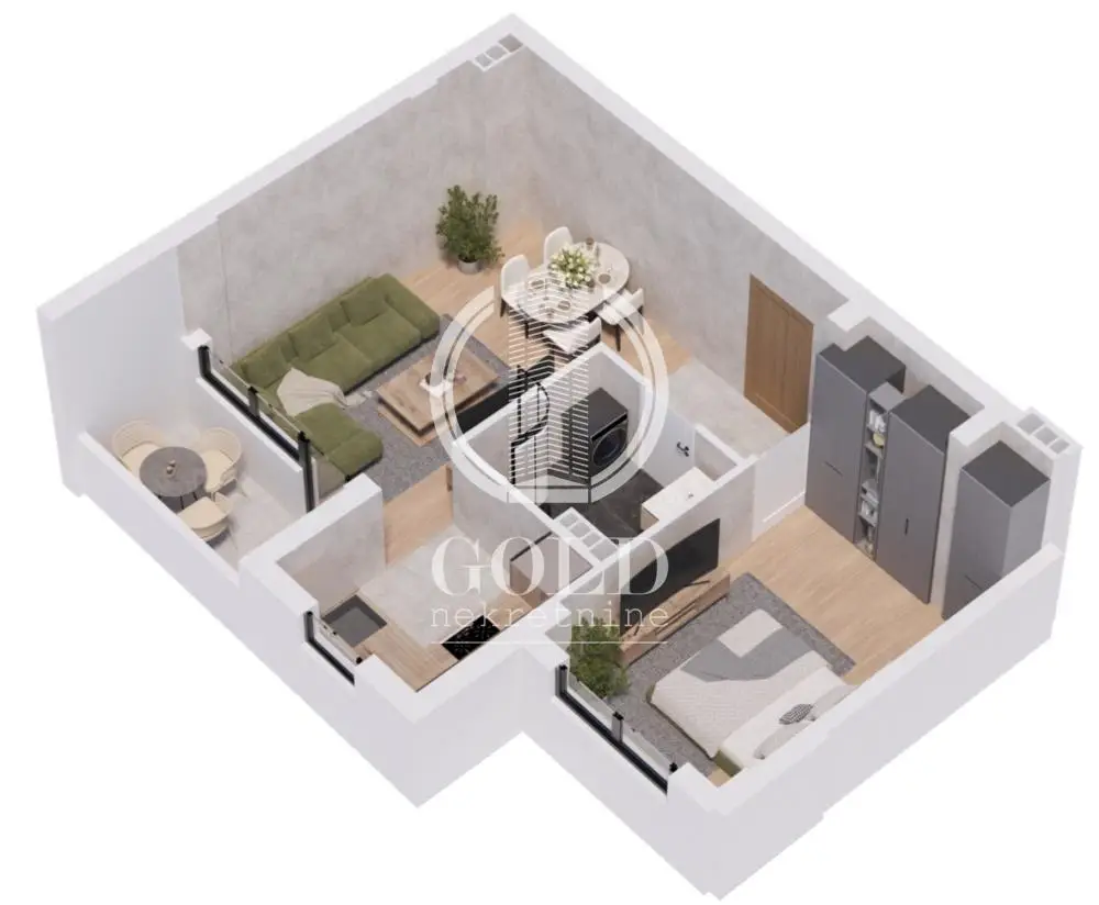 Stan 45m² — Telep, Novi Sad